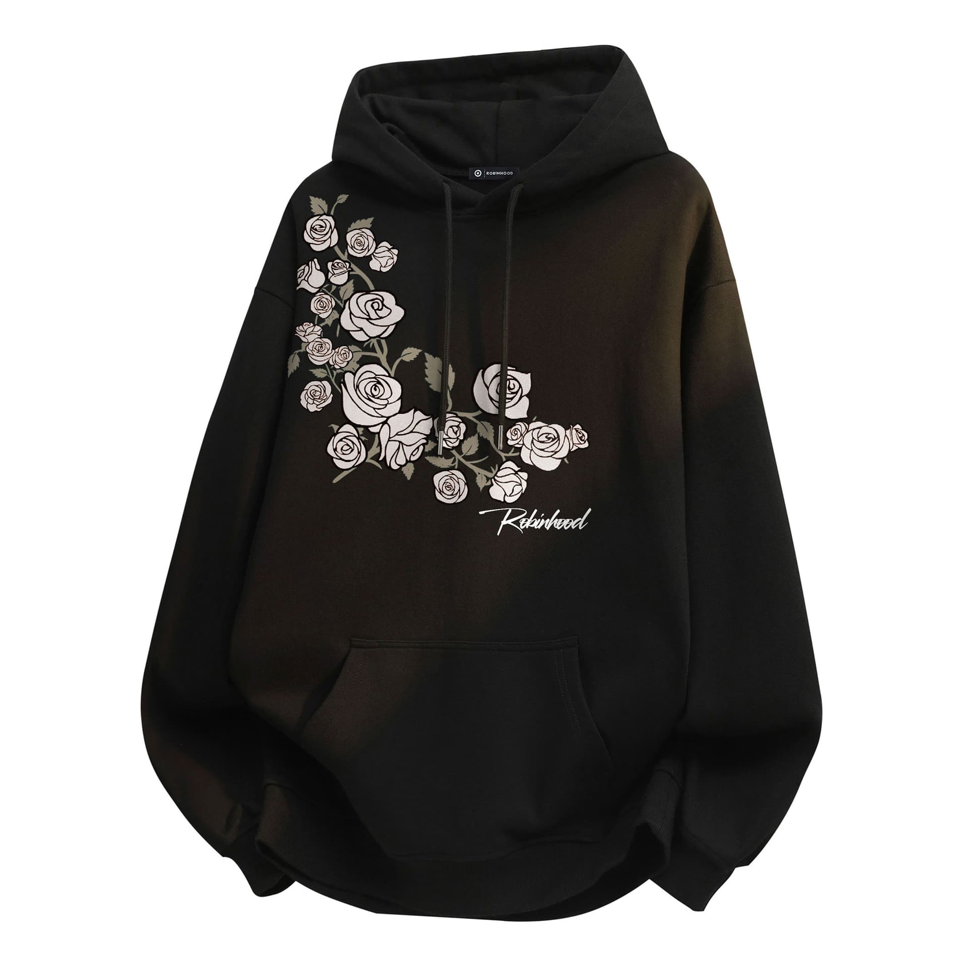 Худи ROBINHOOD Vintage Floral Logo Hoodie - изображение 1