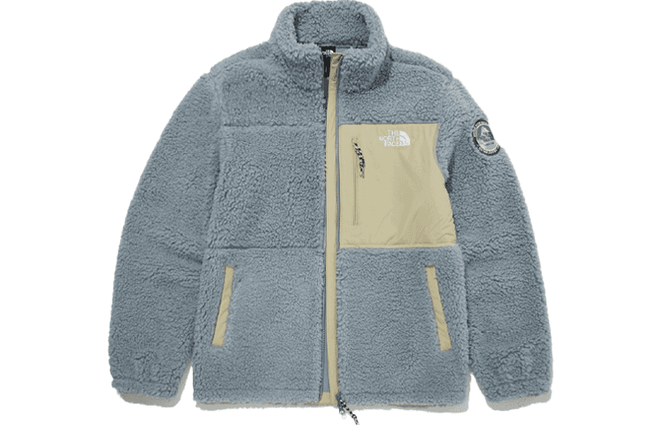 Куртка The North Face Logo Fleece Jacket Grey - изображение 1