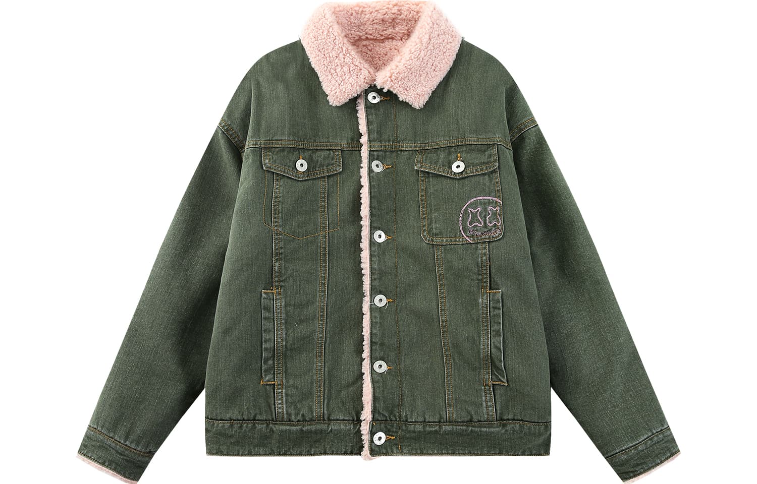 Джинсовая куртка ER Denim Sherpa Jacket - изображение 1