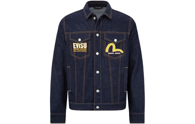 Джинсовая куртка EVISU Denim Jacket - изображение 1