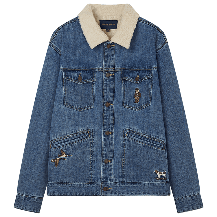 Джинсовая куртка Teenie Weenie Men FW23 vibe - изображение 1