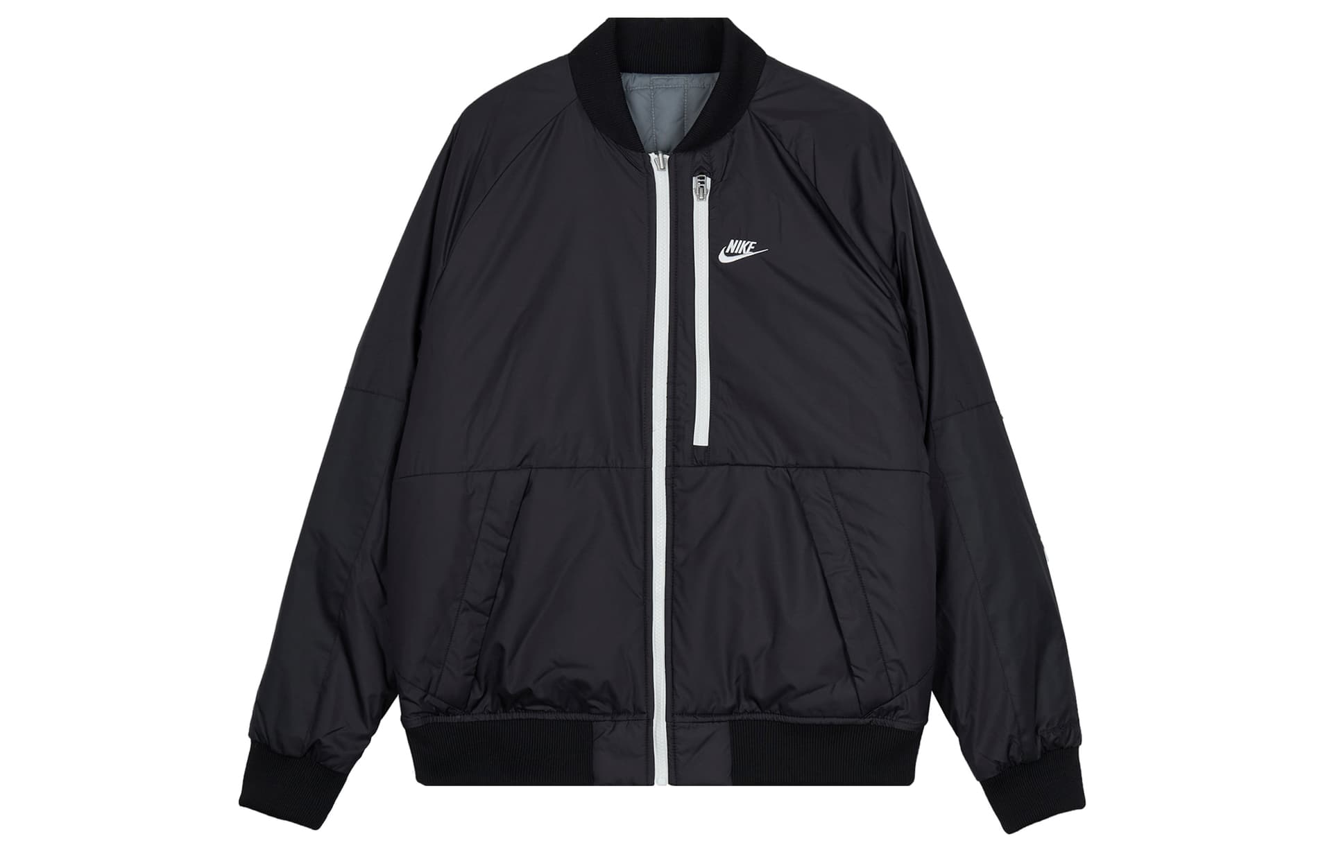 Зимняя куртка пуховик Nike Reversible Sports Jacket Black - изображение 1