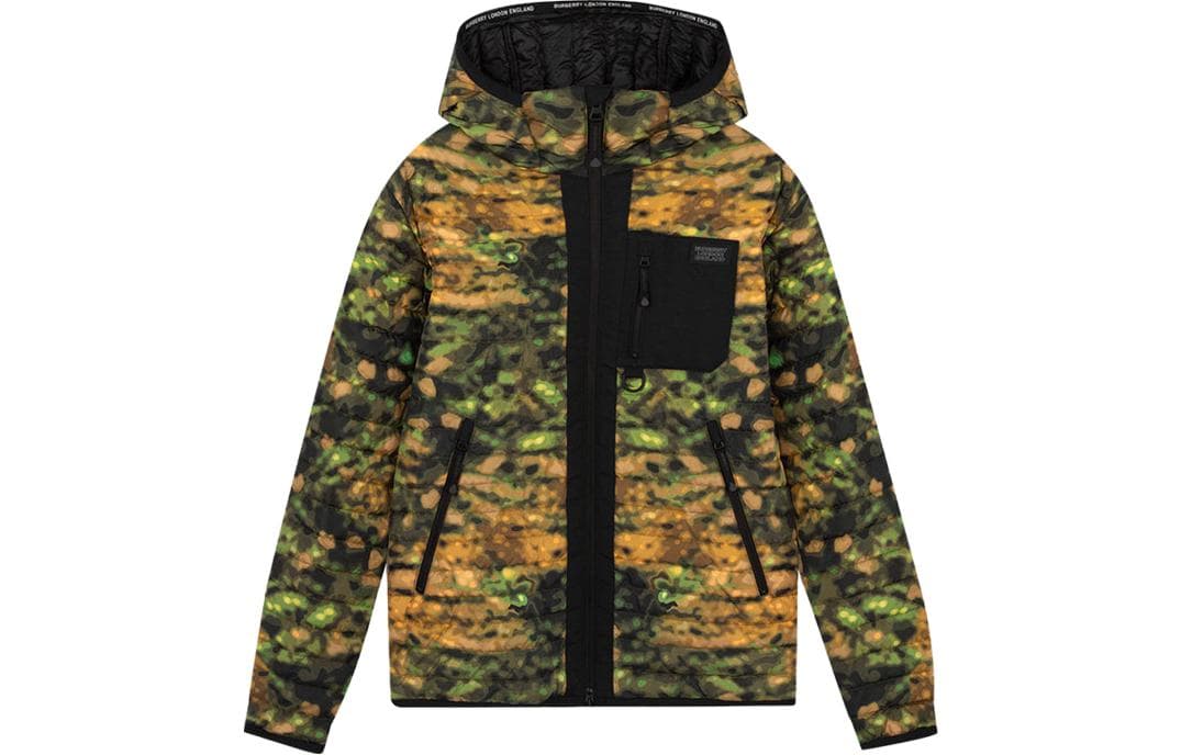 Куртка Burberry FW22 Camo Logo Down Jacket - изображение 1