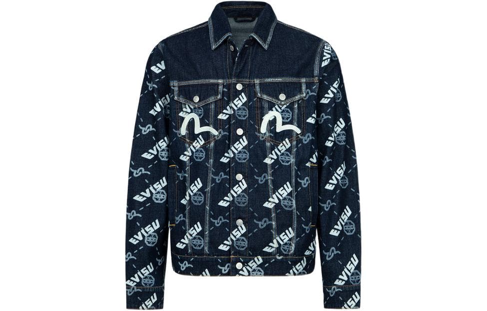 Джинсовая куртка EVISU Logo - изображение 1