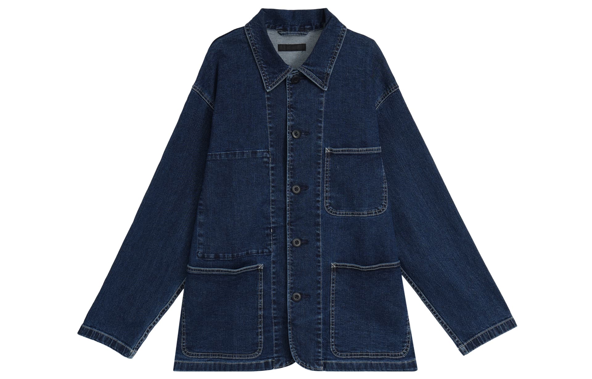 Джинсовая куртка UNIQLO Denim Jacket Blue - изображение 1