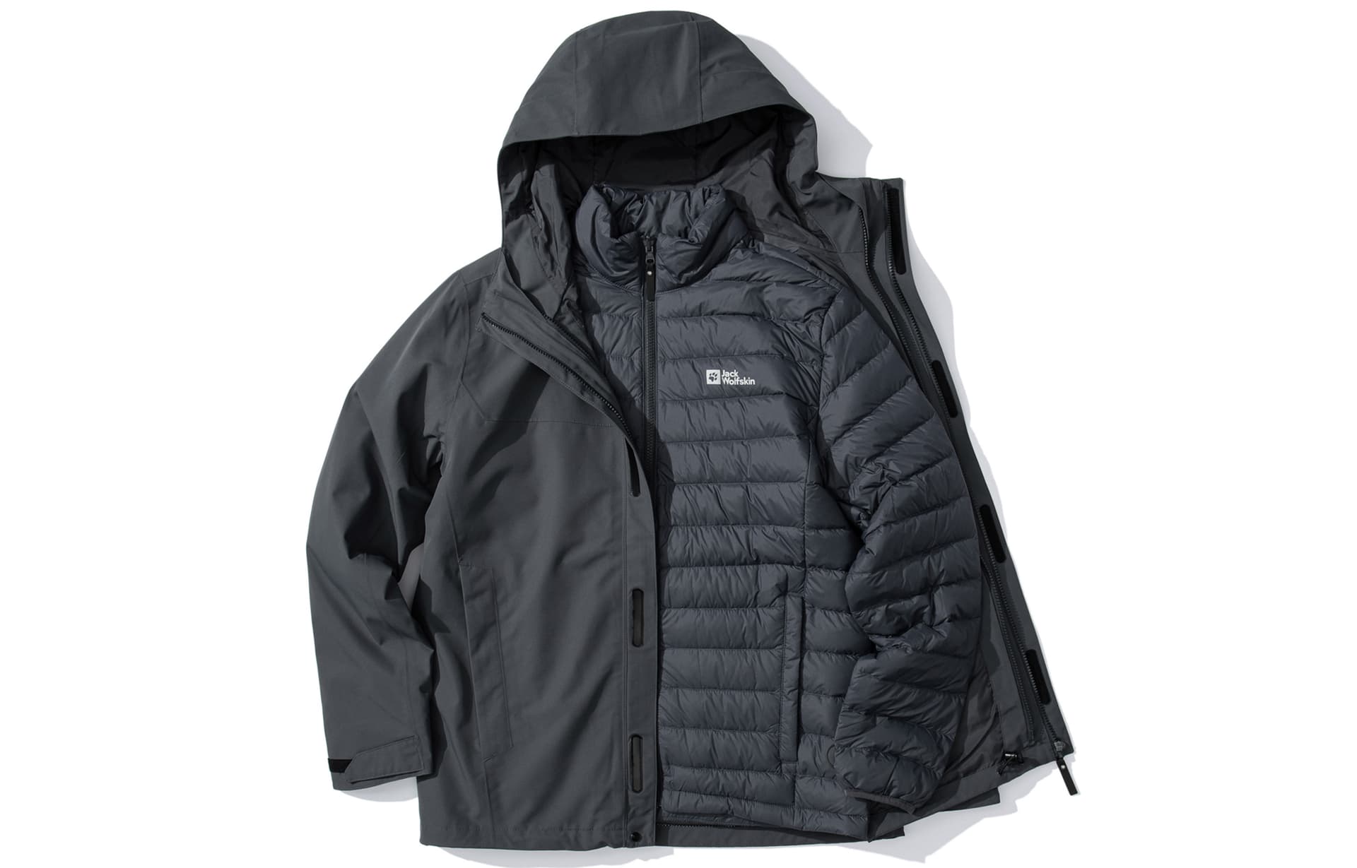 Демисезонная куртка Jack Wolfskin 600 - изображение 1