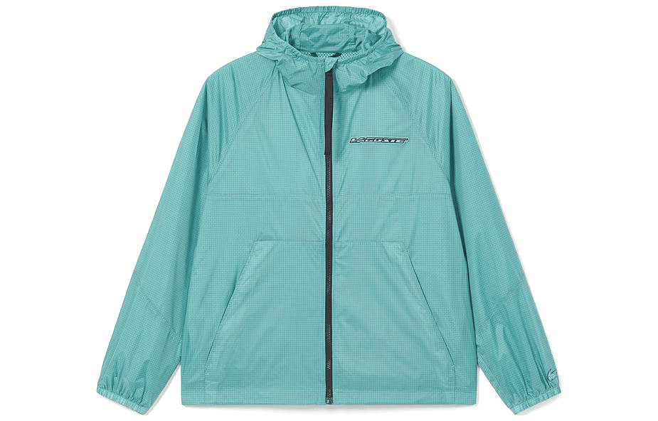 Куртка Lacoste Logo Print Hoodie Jacket Blue - изображение 1