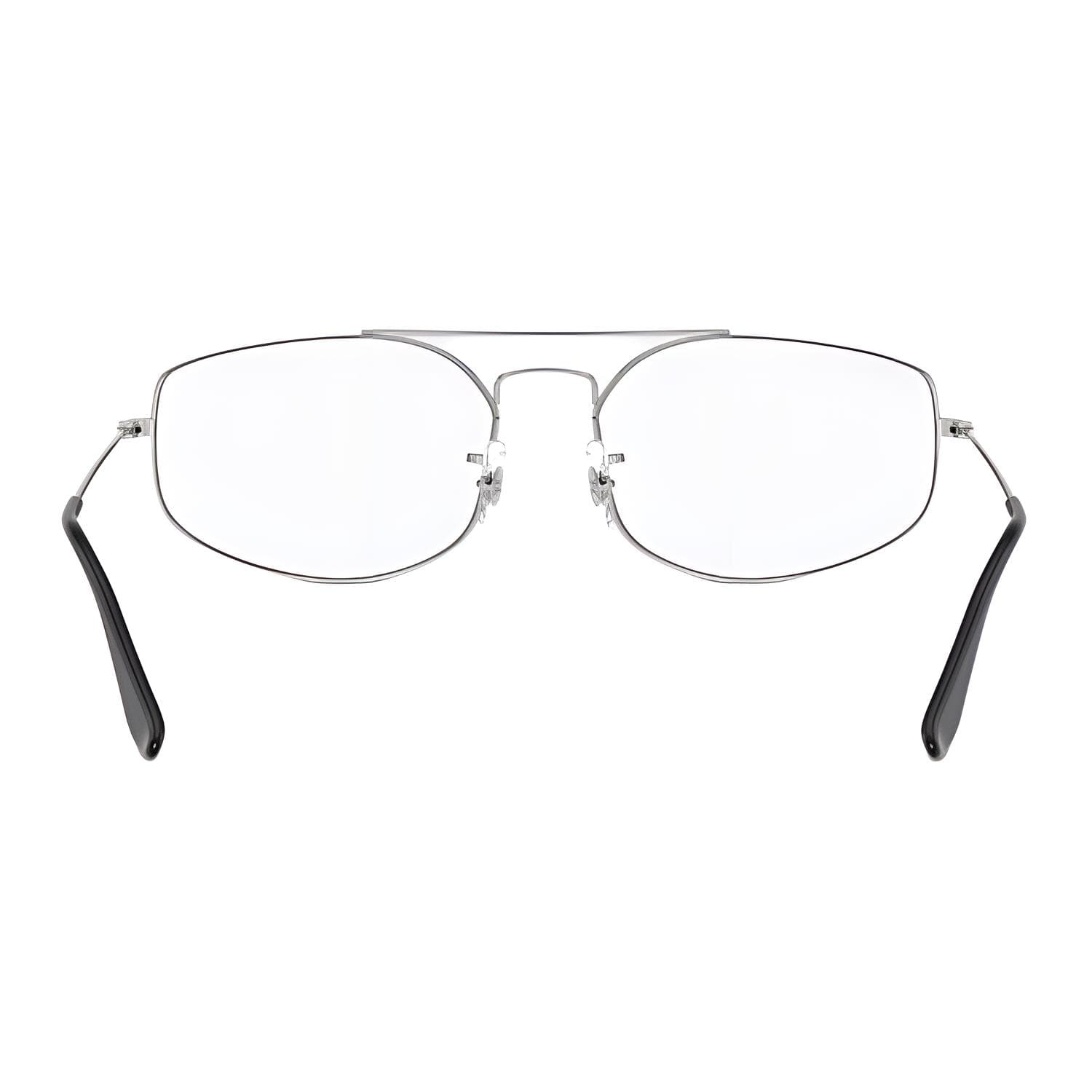 Оправа RayBan Металлические оправы для очков Aviator Унисекс Серебряные - изображение 3