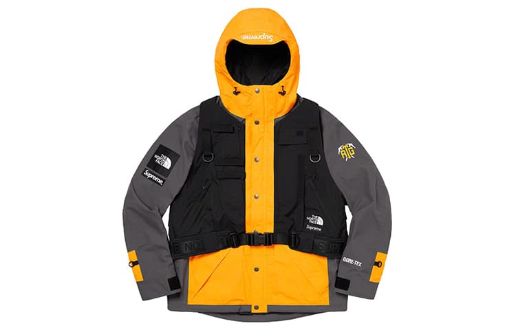 Демисезонная куртка Supreme x The North Face SS20 Jacket Yellow - изображение 1