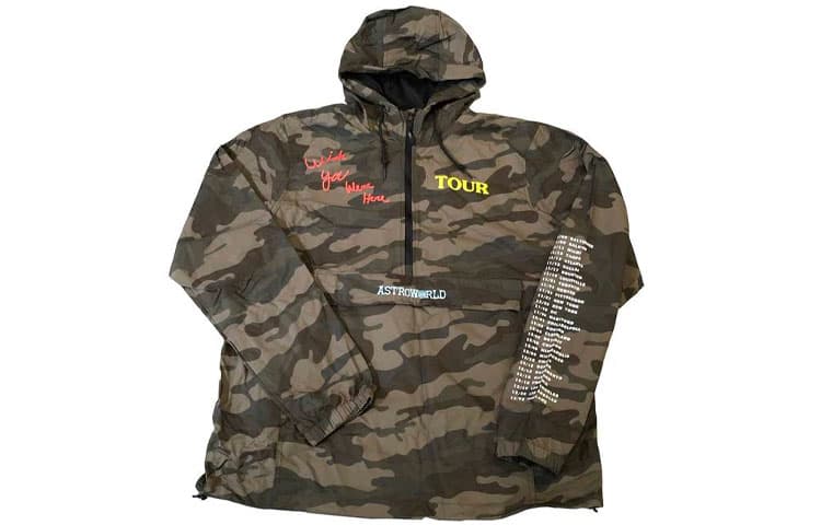 Демисезонная куртка Travis Scott Cactus Jack Astroworld Anorak Camo - изображение 1