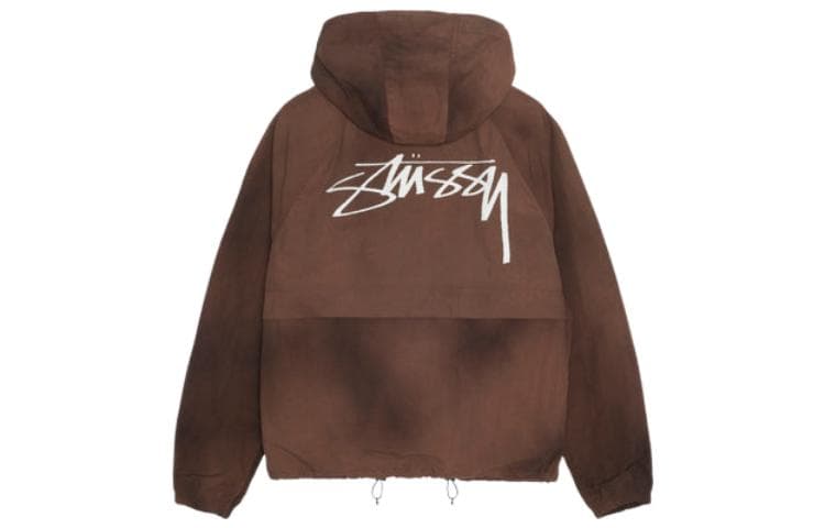 Куртка Stussy SS23 Wave dye beach shell Logo - изображение 1