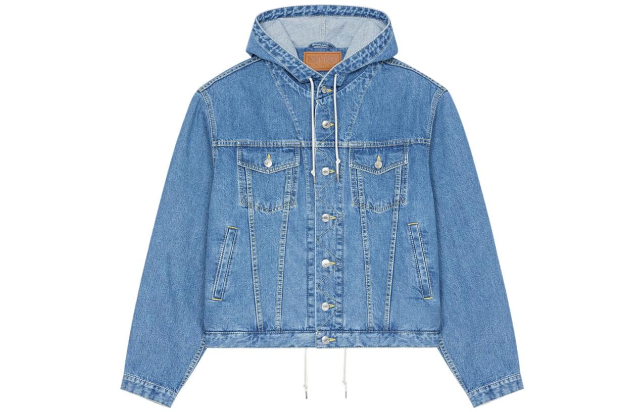 Джинсовая куртка KENZO x Nigo East Meets West Denim Jacket Blue - изображение 1