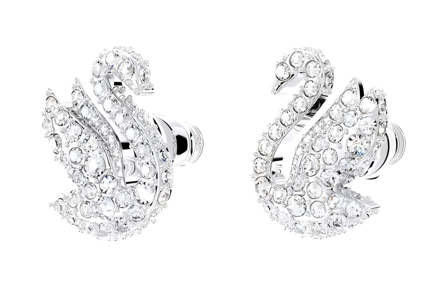Серьги Swarovski Iconic Swan - изображение 2