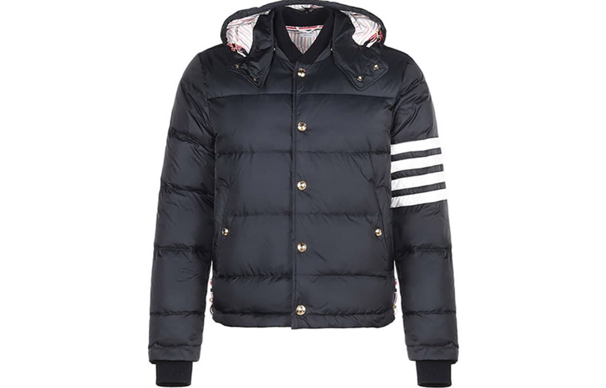 Зимняя куртка THOM BROWNE Logo - изображение 1