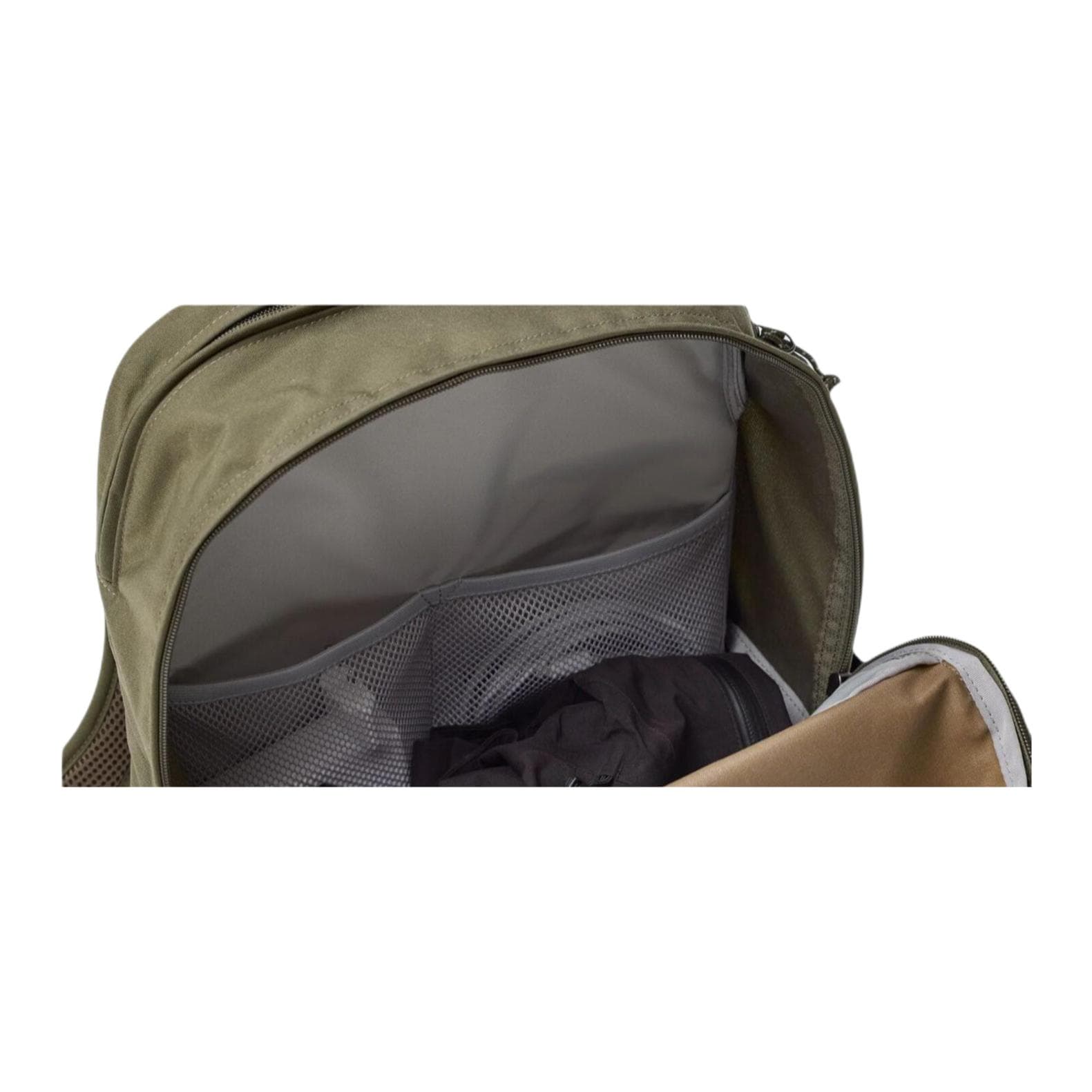 Fjallraven 17L Outdoor Backpack Сумка для активного отдыха Переработанный нейлон Коричневый Унисекс - изображение 4