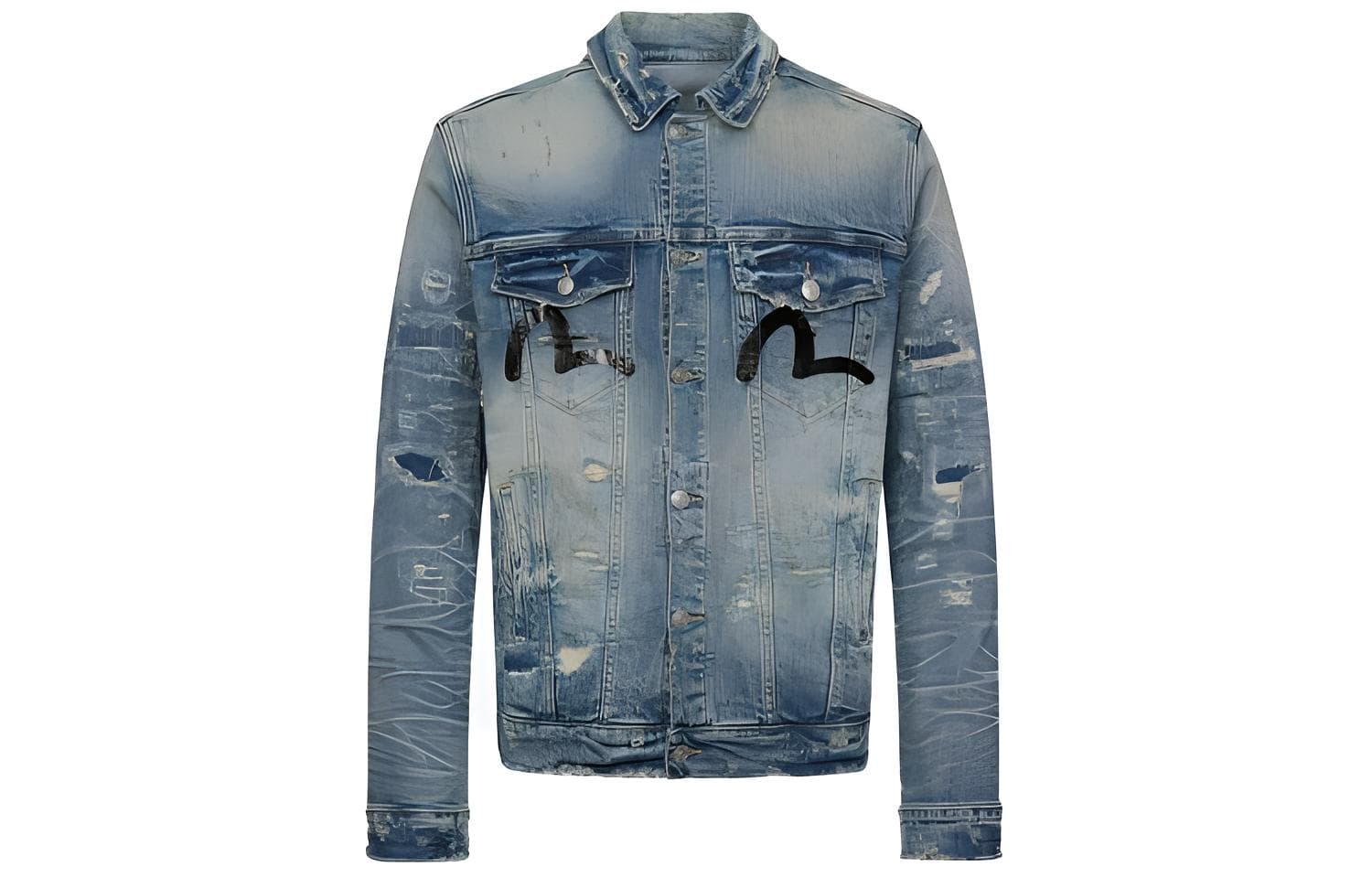 Джинсовая куртка EVISU - изображение 1