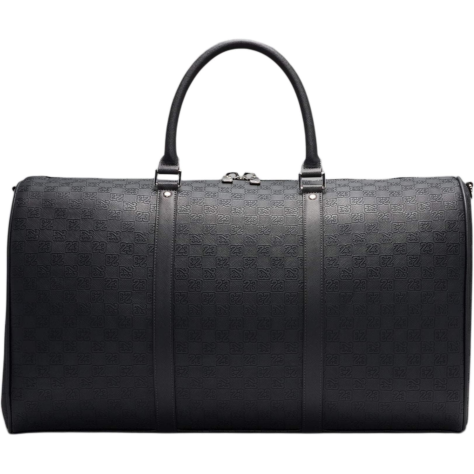 Джордан Monogram Полиуретан Дорожная Сумка 40L Унисекс Черный - изображение 3