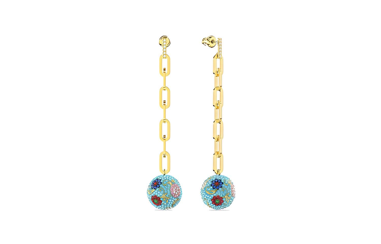 Серьги Swarovski FLOWER OF FORTUNE - изображение 3