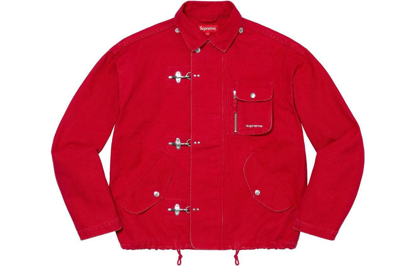 Куртка Supreme SS23 Week 2 CANVAS CLIP JACKET - изображение 1