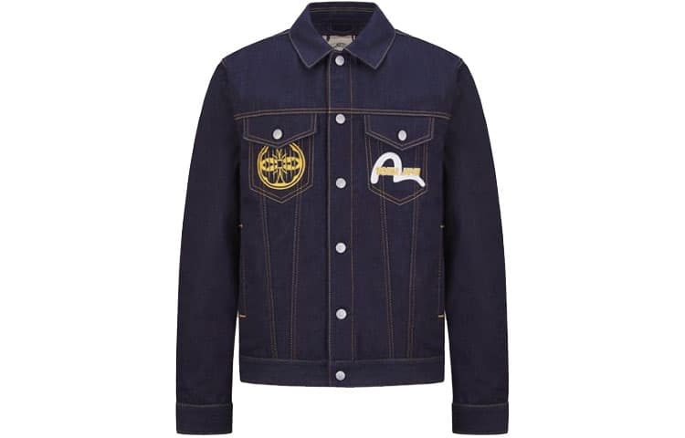 Джинсовая куртка EVISU m - изображение 1
