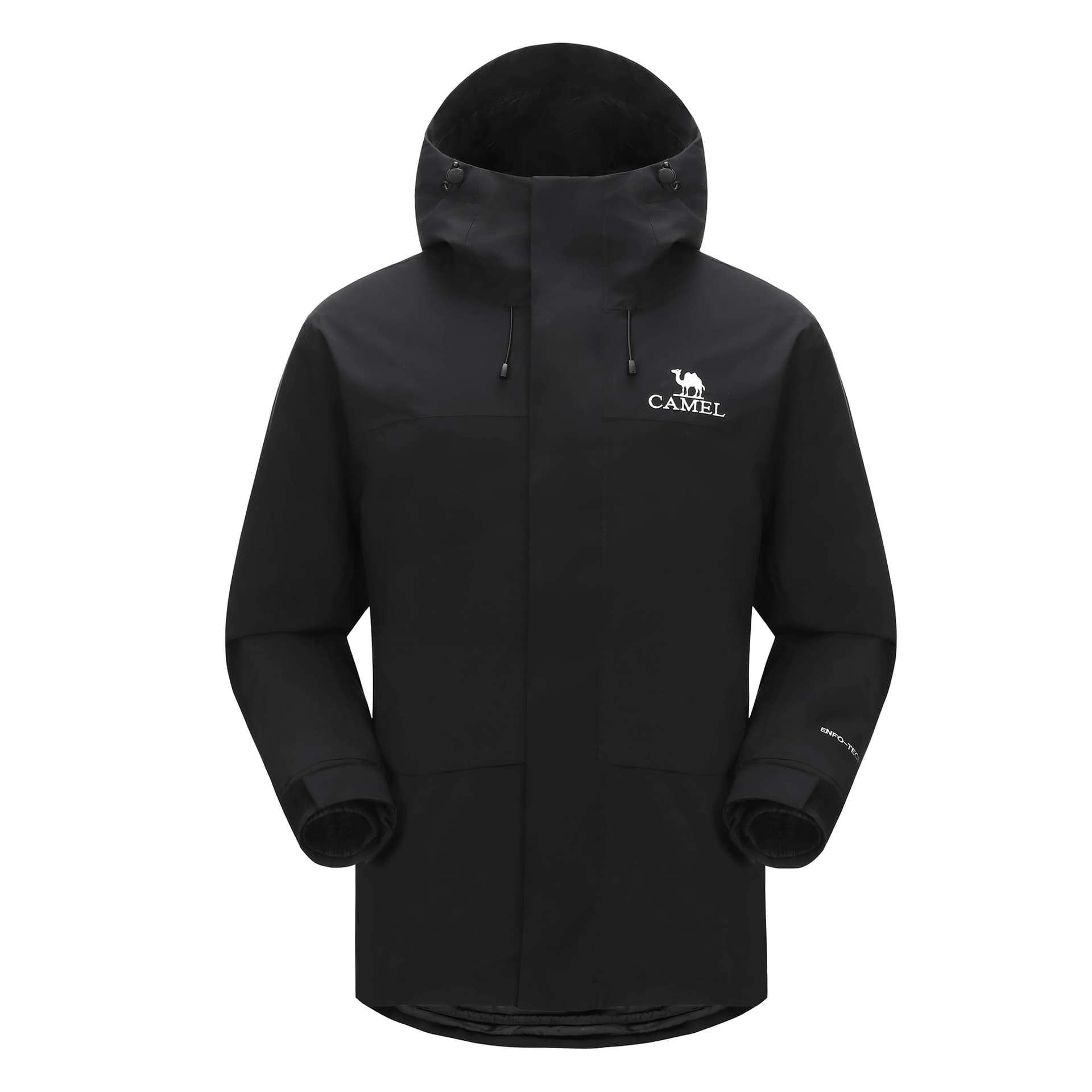 Демисезонная куртка CAMEL All-weather series mens 3-in-1 waterproof embroidered logo hooded trekking jacket for Tibet - изображение 1