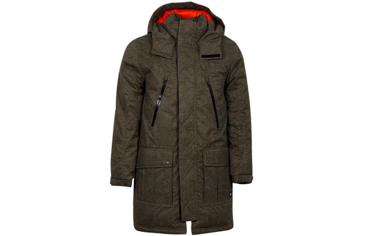 Зимняя куртка Converse Printed Sideline Down Jacke - изображение 1