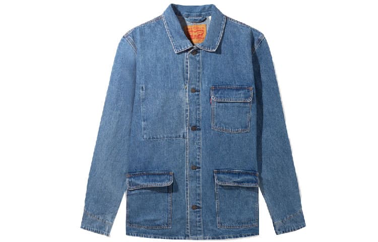 Джинсовая куртка Levis logo - изображение 1