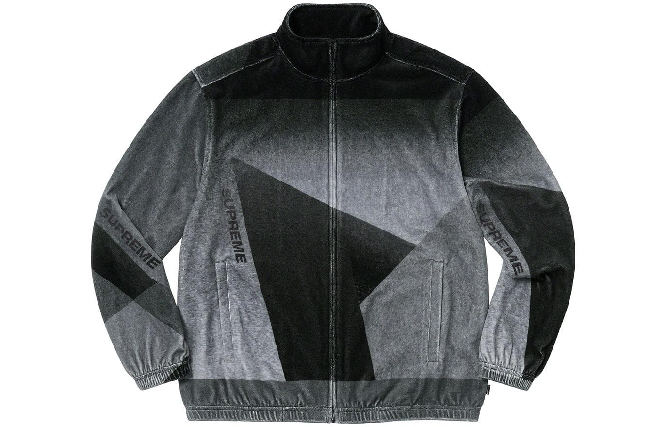Куртка Supreme Geo Velour Track Jacket - изображение 1