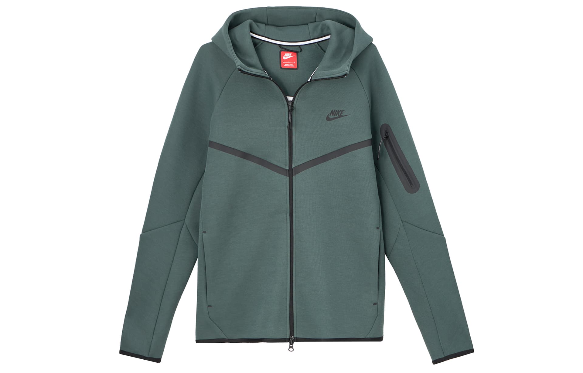 Куртка Nike Tech Hoodie Green/Black - изображение 1