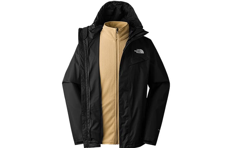 Демисезонная куртка The North Face 3-in-1 Jacket Black - изображение 1