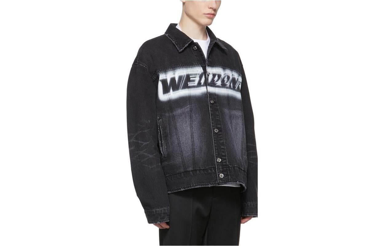 Джинсовая куртка WE11DONE SS22 Logo - изображение 1