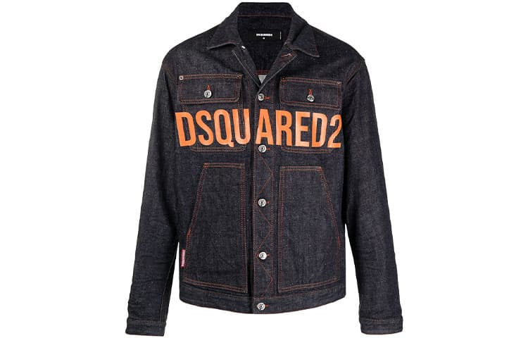 Джинсовая куртка DSQUARED 2 FW21 Logo - изображение 1