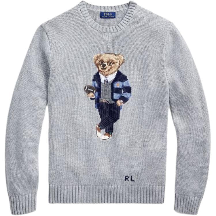 Polo Ralph Lauren Polo Bear Трикотаж Стандартный размер Мужской Серый - изображение 1