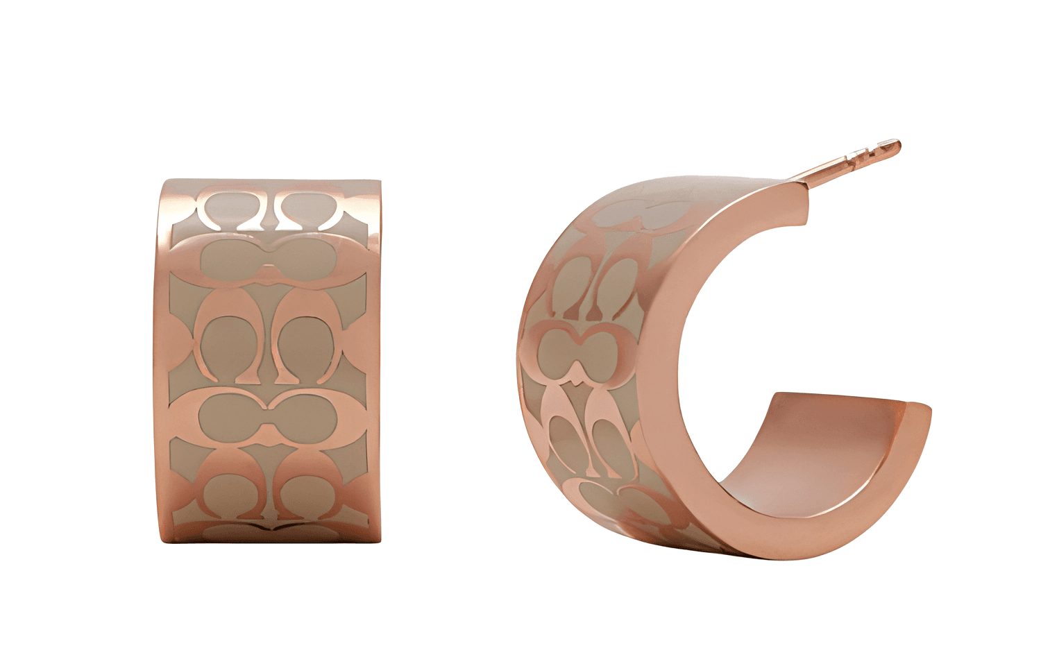 Серьги COACH Logo - изображение 1
