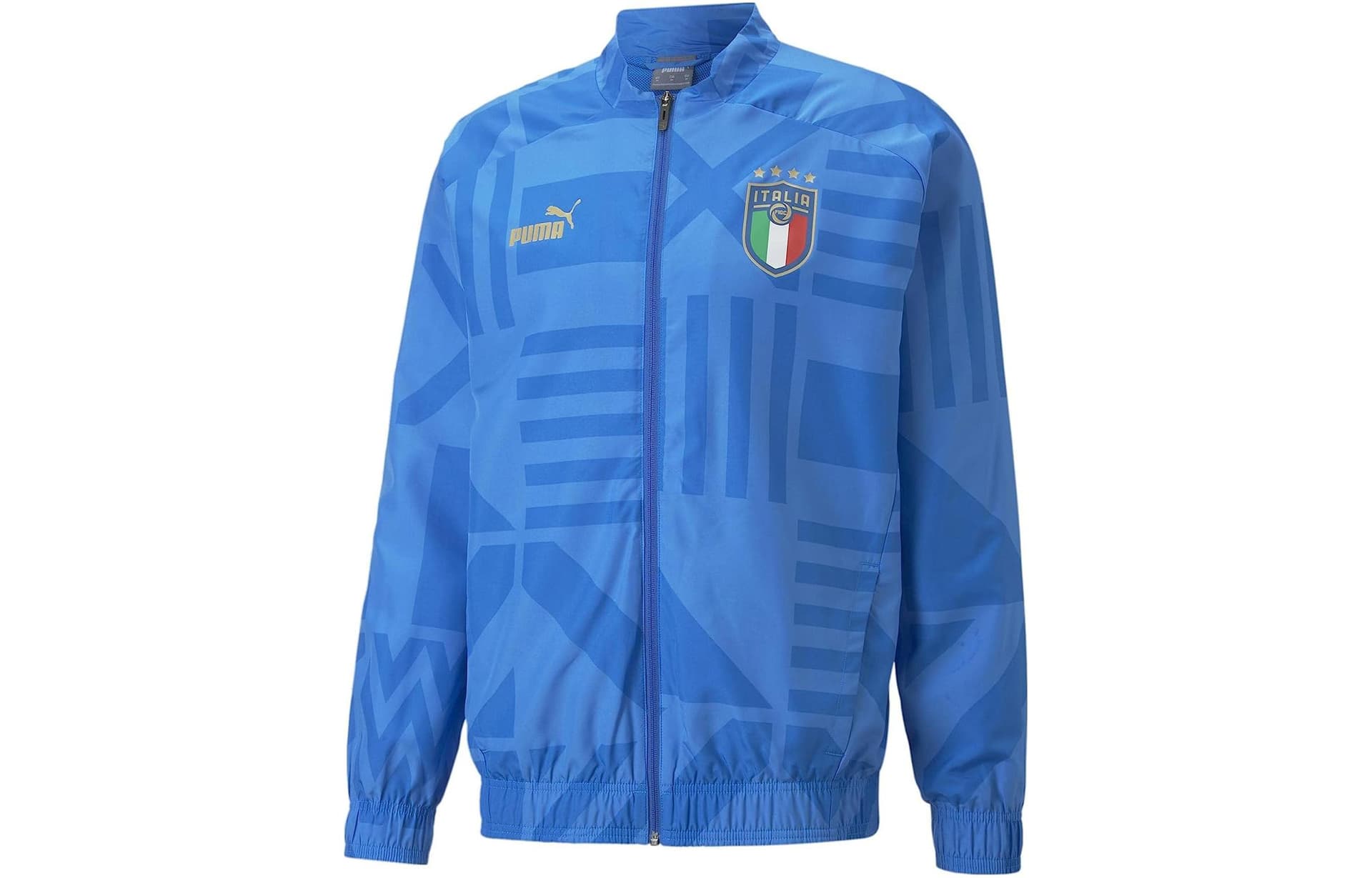 Куртка PUMA FICG Home Prematch Синий Мужской Куртки - изображение 1