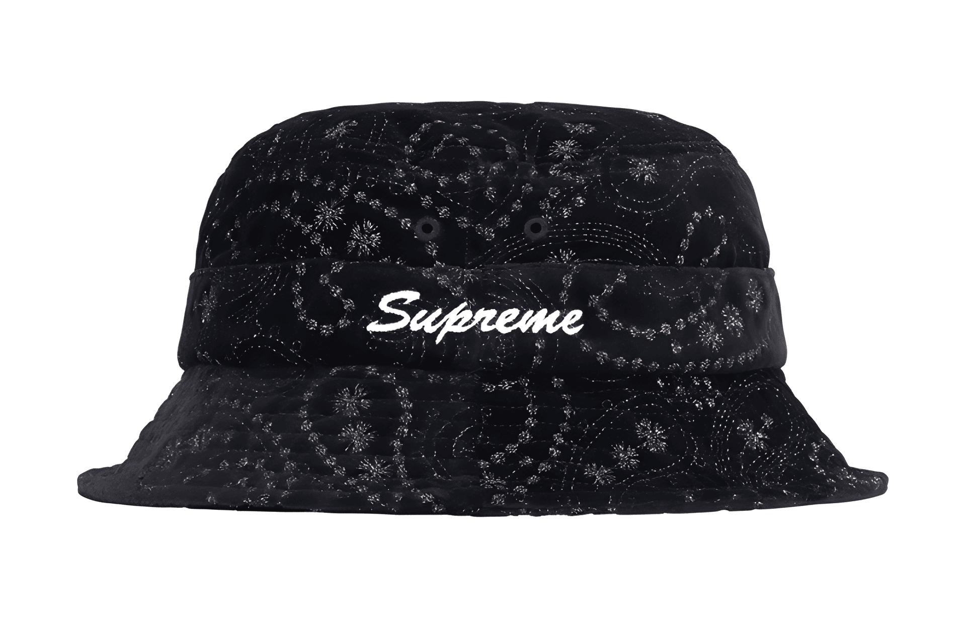 Панама Supreme FW23 WEEK 15 VELVET PAISLEY BOONIE - изображение 2