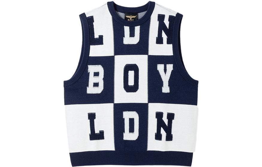 Жилет Boy London Мужские Синие Жилеты - изображение 1