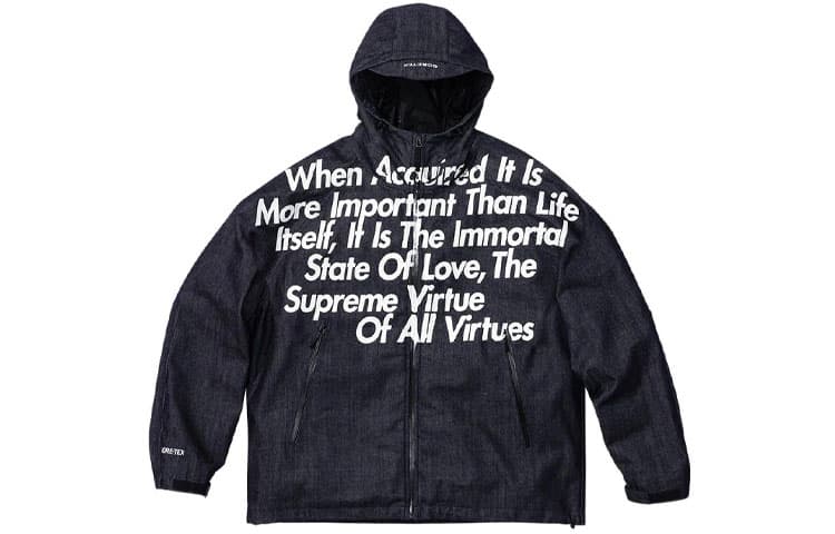 Джинсовая куртка Supreme x JUNYA WATANABE COMME des GARÇONS MAN GORE-TEX Denim Parka - изображение 1