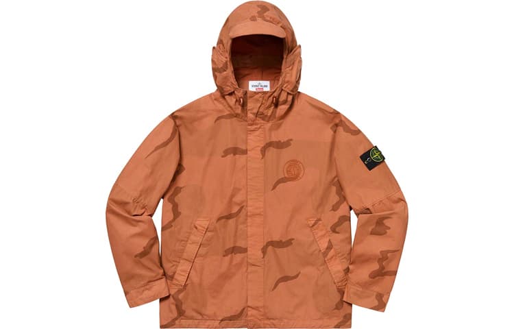 Демисезонная куртка Supreme x Stone Island Desert Hooded Jacket - изображение 1