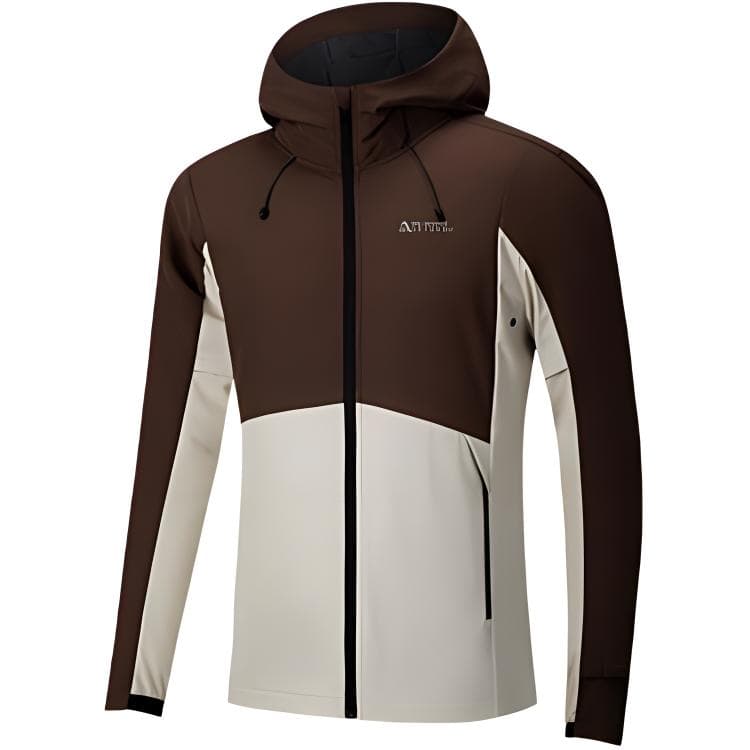 Куртка 361° Running Collection Куртки и Пальто Мужской Дикий Лошадь Коричневый Песочный Коричневый Белый - изображение 1