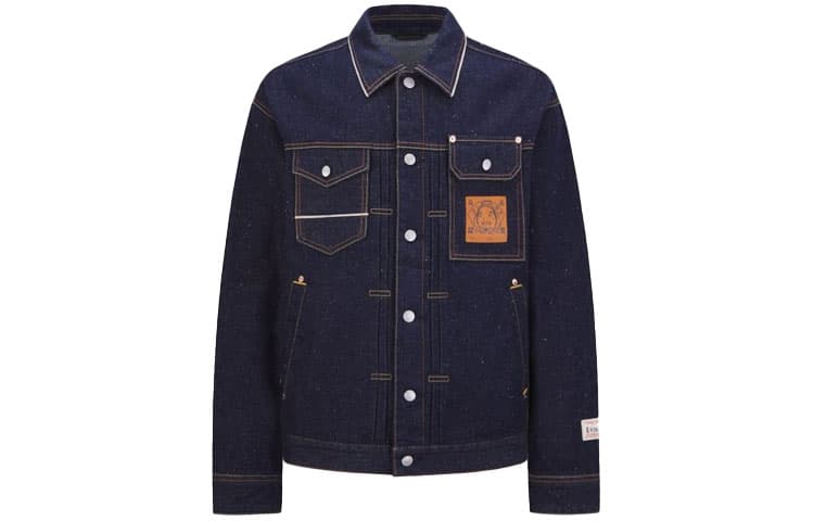 Джинсовая куртка EVISU m - изображение 1