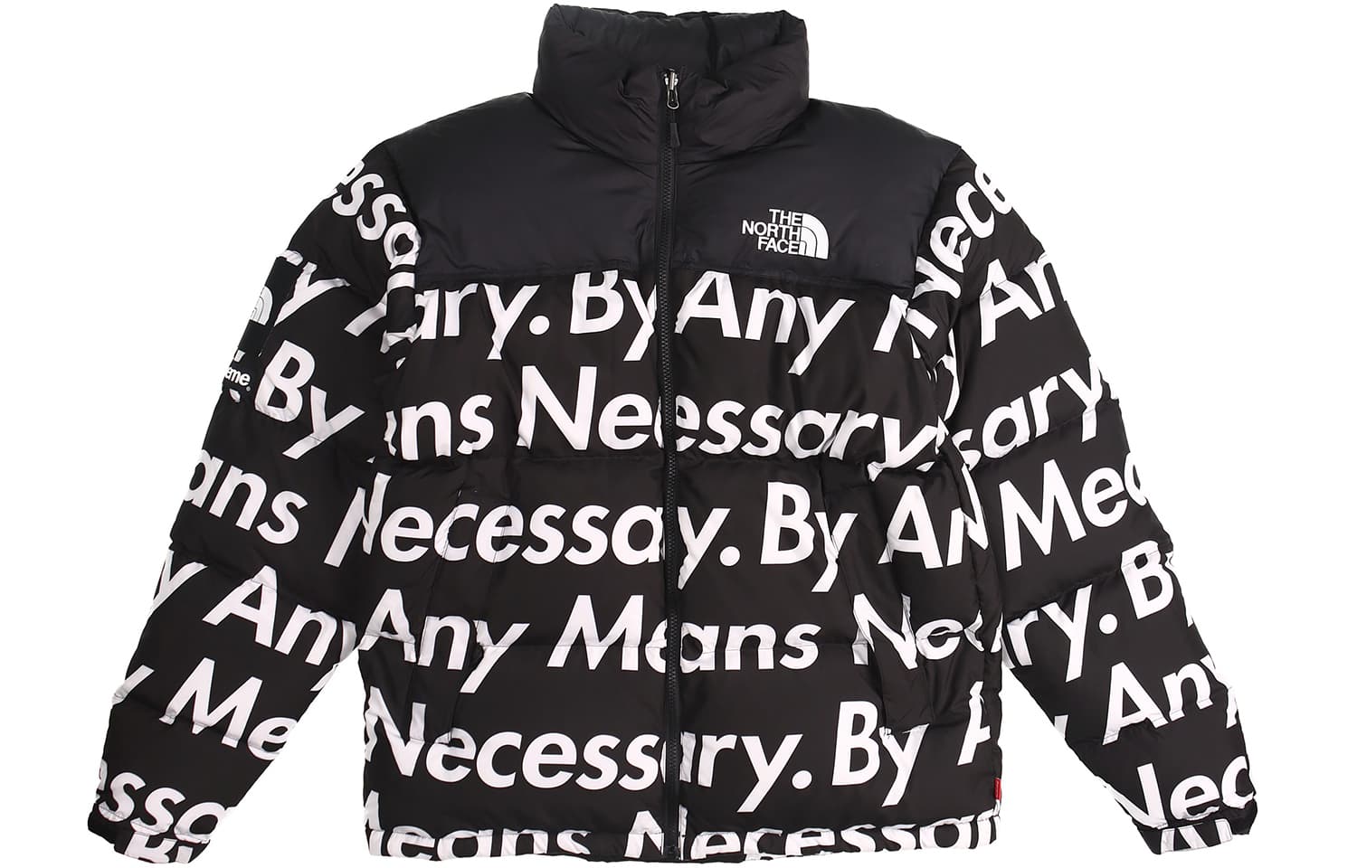 Зимняя куртка Supreme x The North Face FW15 Black - изображение 1