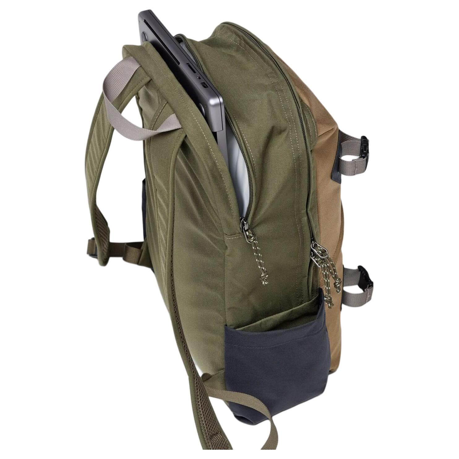 Fjallraven 17L Outdoor Backpack Сумка для активного отдыха Переработанный нейлон Коричневый Унисекс - изображение 2