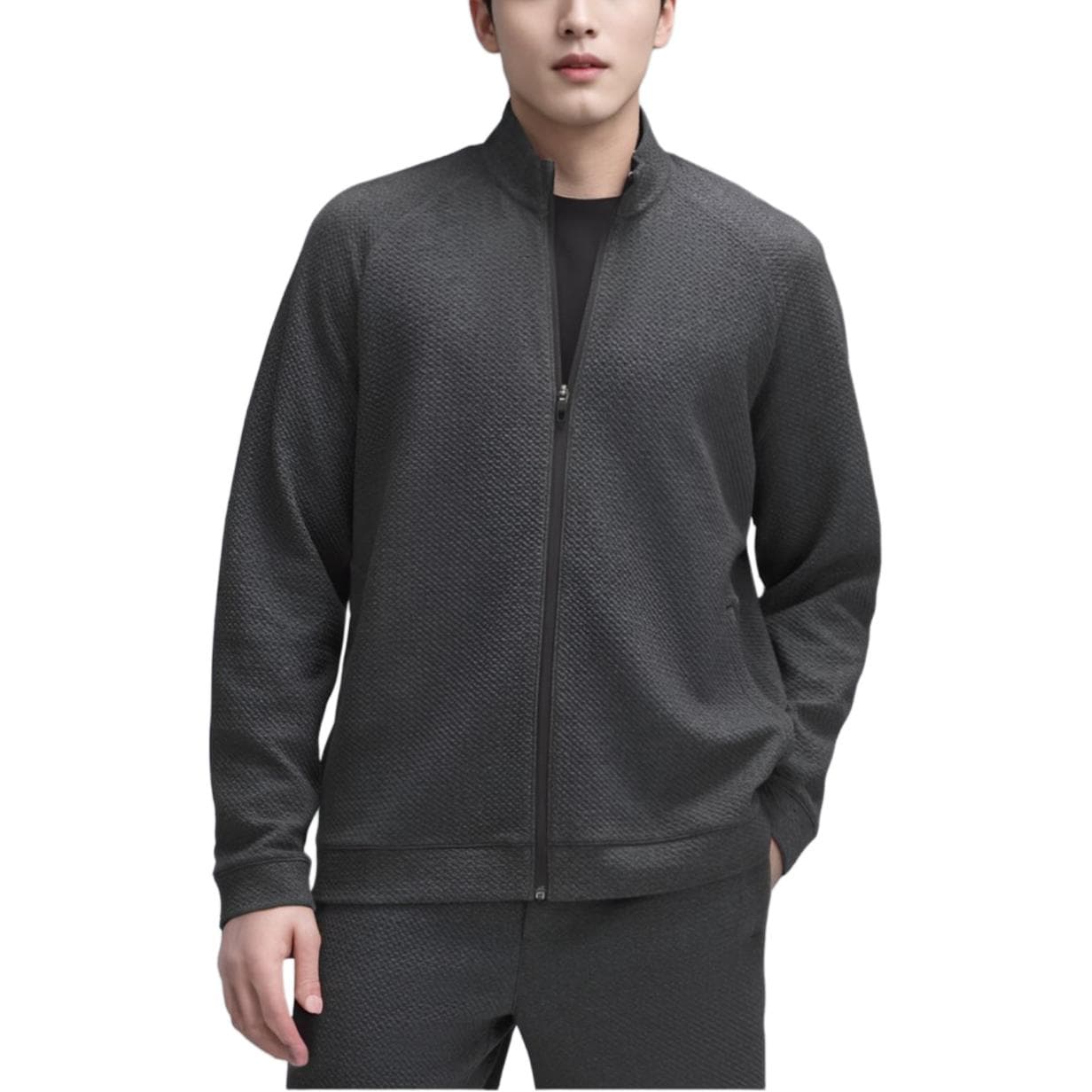 Куртка lululemon Textured Double-Knit Cotton Zip Up - изображение 7