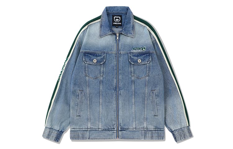 Джинсовая куртка LAMLICKA Denim Jacket Blue - изображение 1