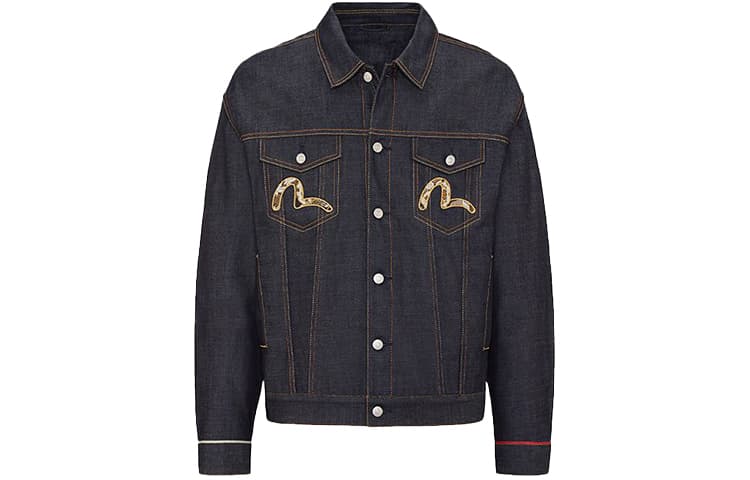 Джинсовая куртка EVISU SS21 m - изображение 1