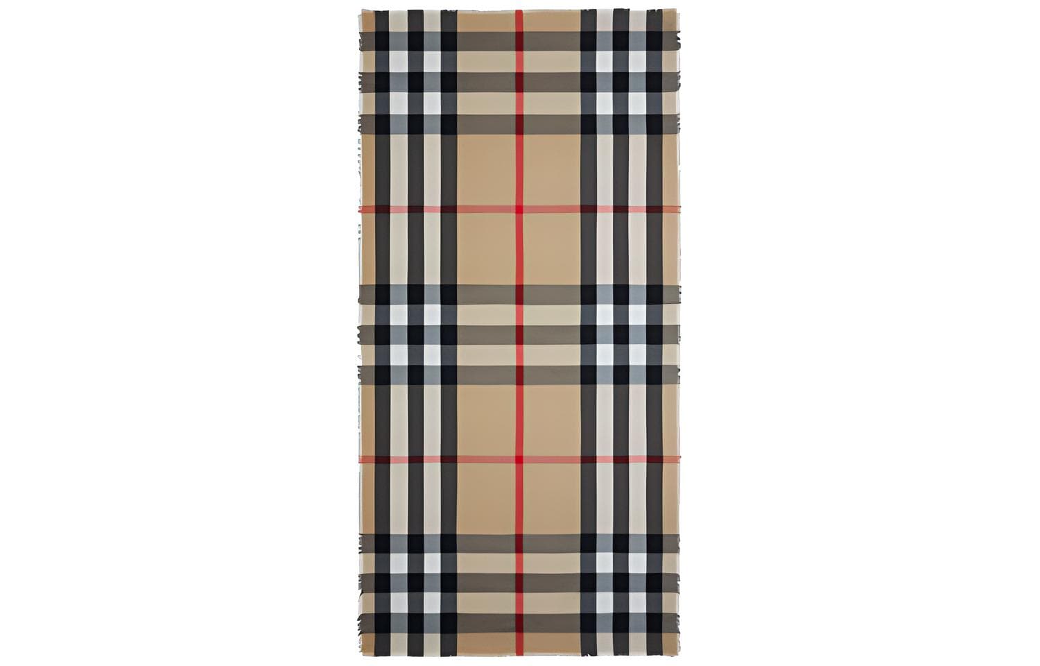 Шарф Burberry Classic Check Cashmere Scarf - изображение 2