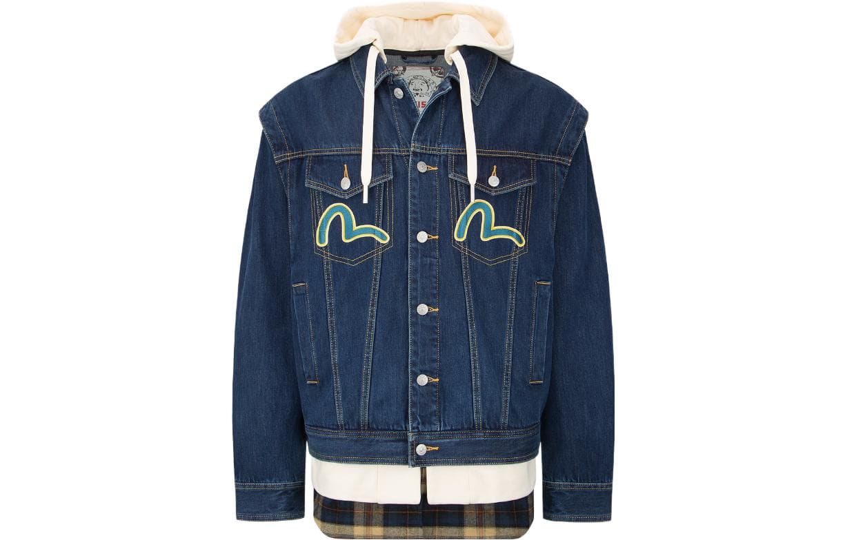 Джинсовая куртка EVISU FW22 - изображение 1