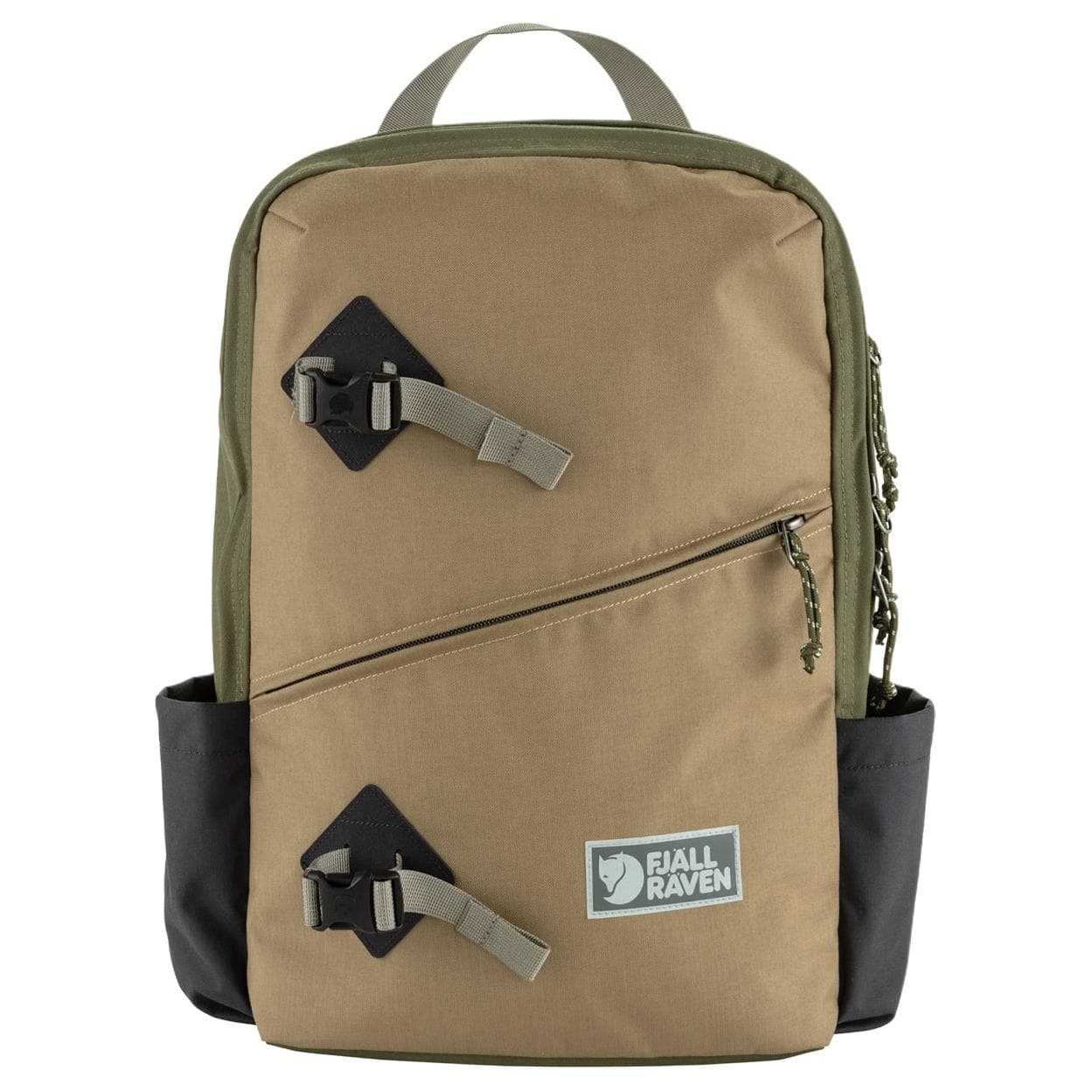 Fjallraven 17L Outdoor Backpack Сумка для активного отдыха Переработанный нейлон Коричневый Унисекс - изображение 1