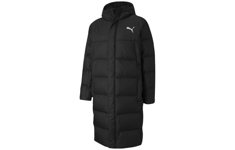 Зимняя куртка PUMA Long Oversized Down Jacket Black - изображение 1
